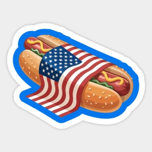 july-4th Sticker